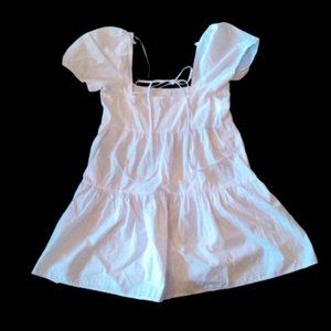 STRADIVARIUM White Mini Dress Size 6